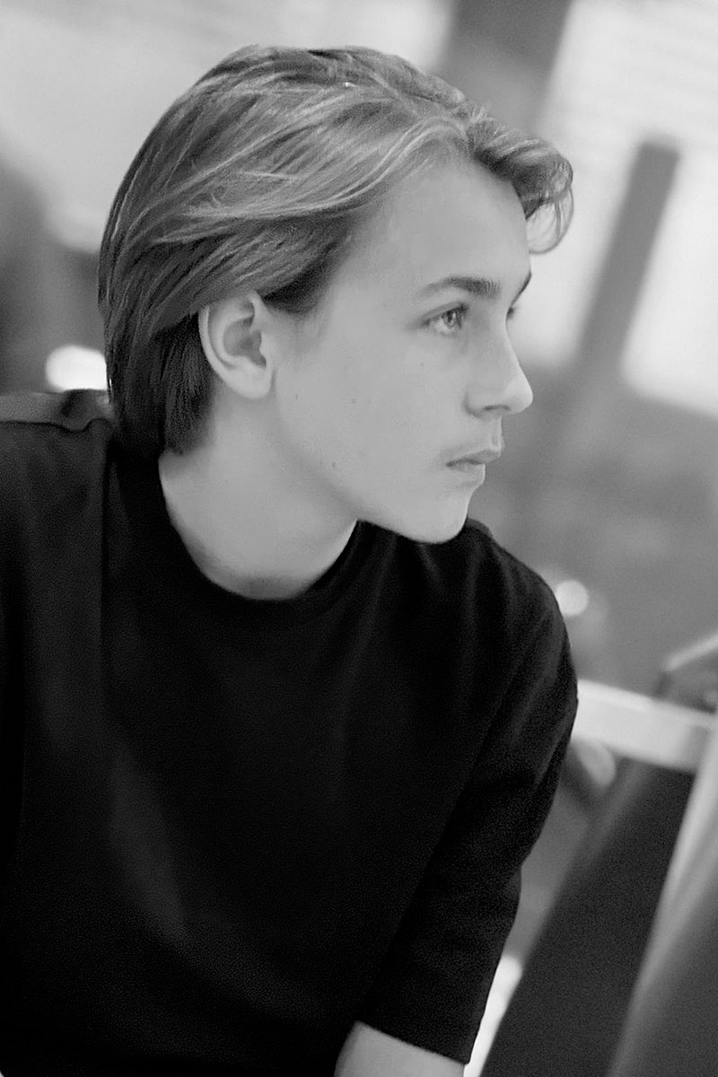 portrait de l'artiste