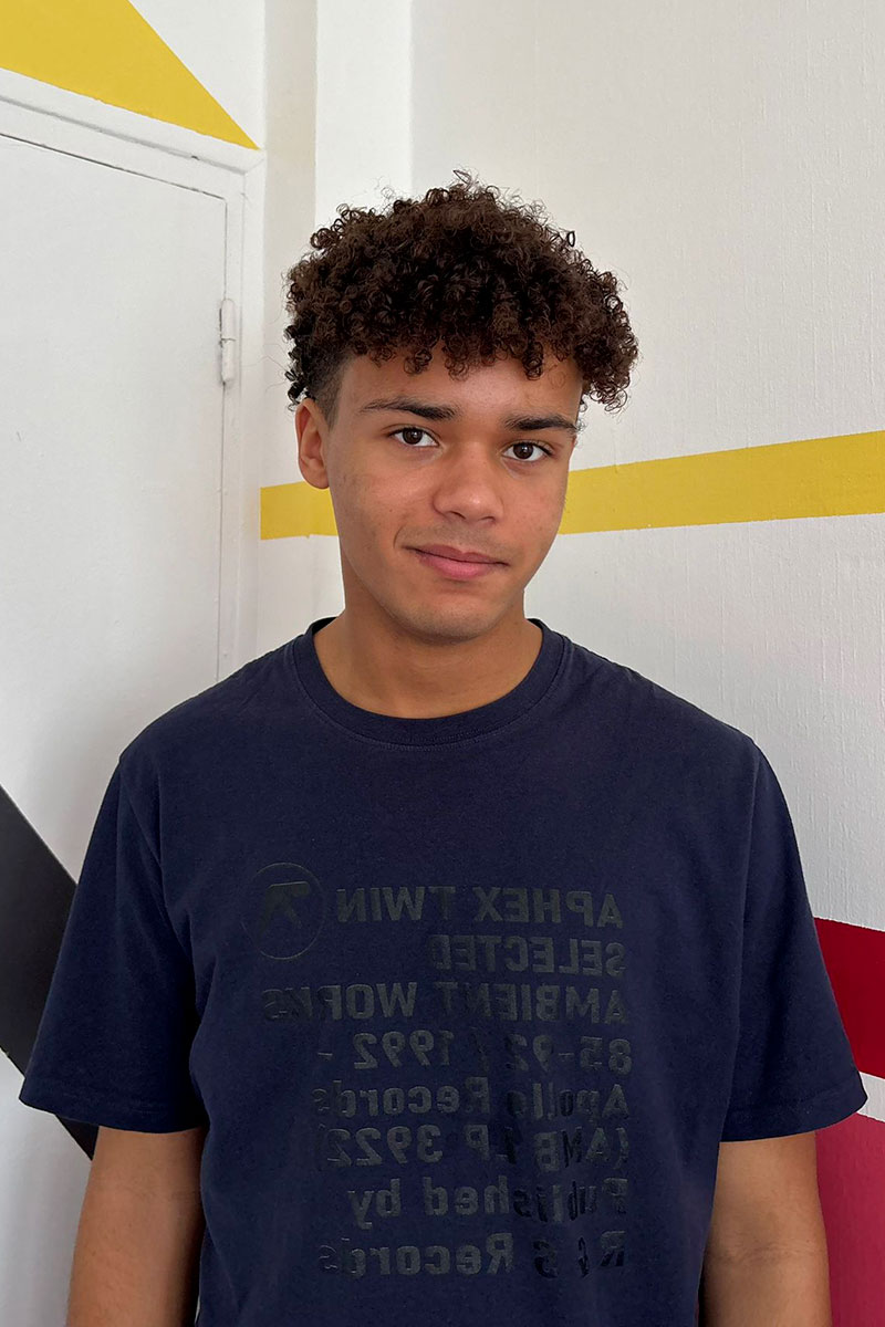 portrait de l'artiste