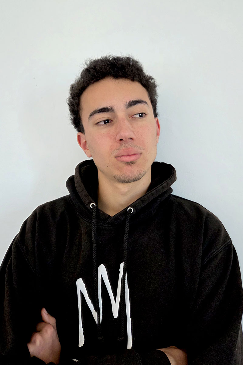 portrait de l'artiste