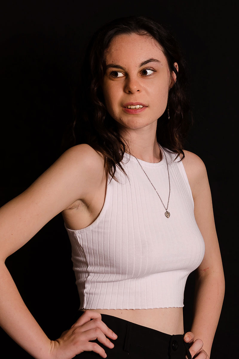 portrait de l'artiste