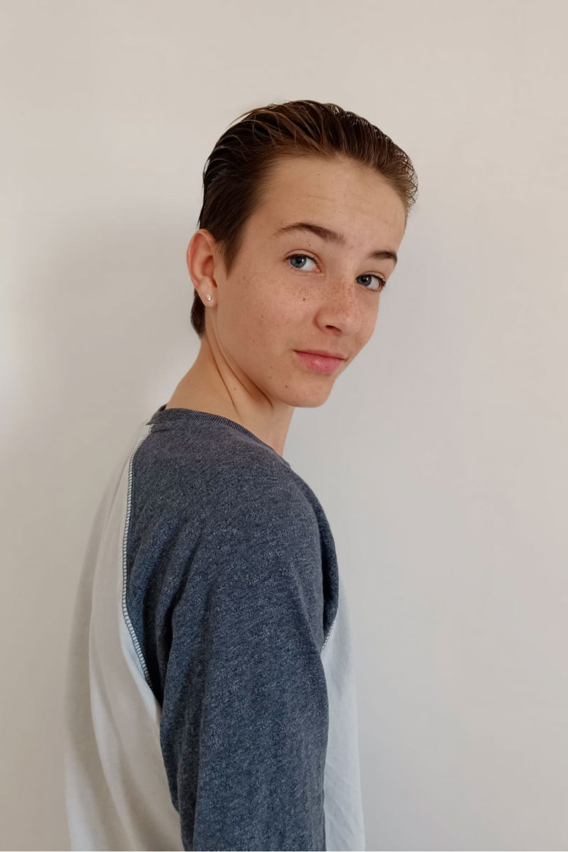portrait de l'artiste